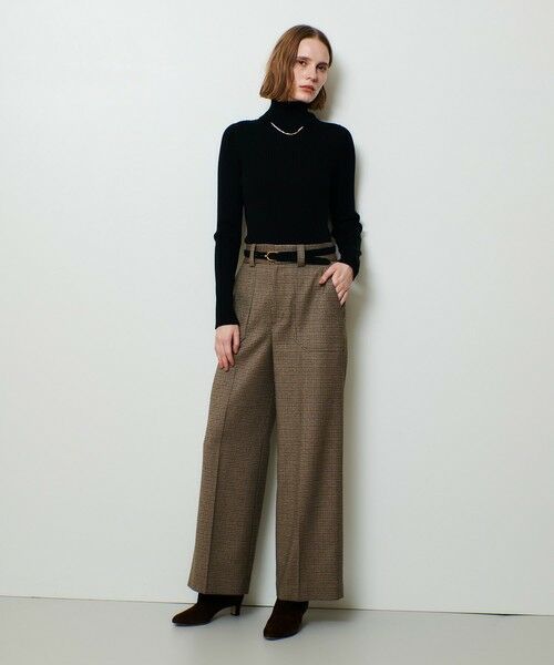 allureville / アルアバイル ニット・セーター | 2WAYネックリブタートル | 詳細30