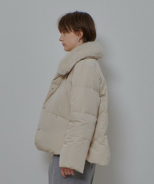 allureville / アルアバイル その他アウター | ファーカラーショートダウンコート | 詳細2