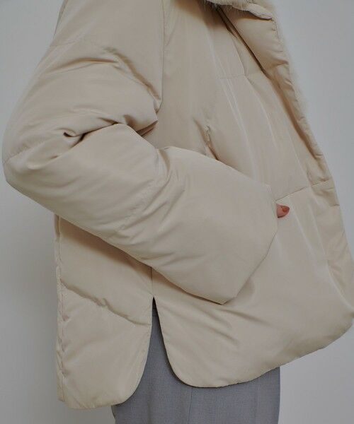 allureville / アルアバイル その他アウター | ファーカラーショートダウンコート | 詳細5