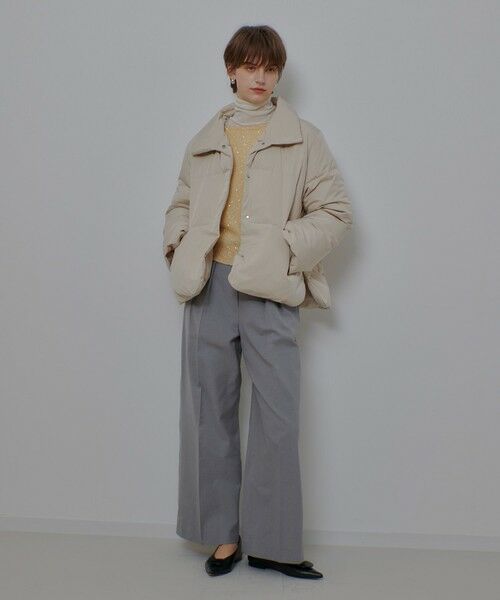 allureville / アルアバイル その他アウター | ファーカラーショートダウンコート | 詳細6