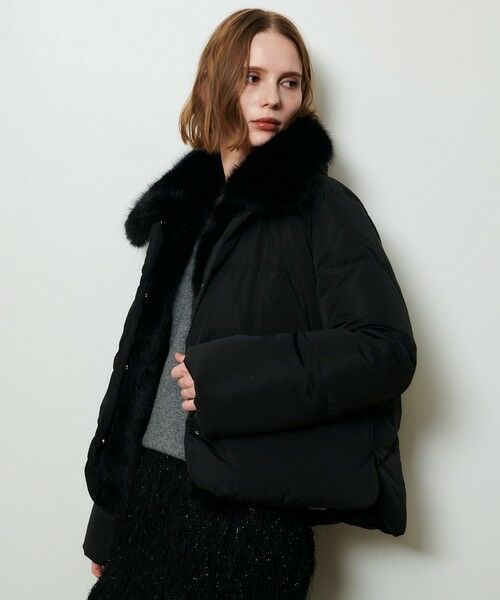 allureville / アルアバイル その他アウター | ファーカラーショートダウンコート | 詳細11