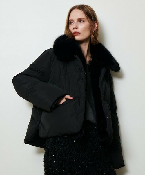 allureville / アルアバイル その他アウター | ファーカラーショートダウンコート | 詳細17