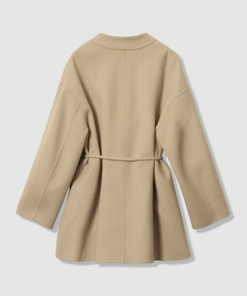allureville / アルアバイル ダッフルコート | カシミヤ混リバーミドルラップコート | 詳細5