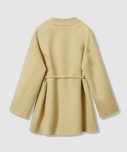 allureville / アルアバイル ダッフルコート | カシミヤ混リバーミドルラップコート | 詳細17