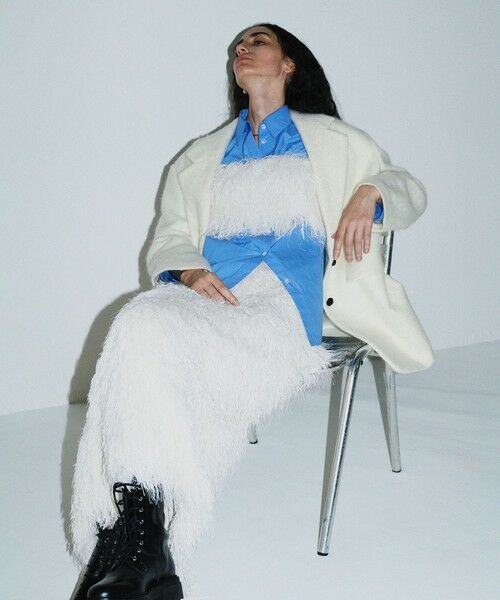 allureville / アルアバイル ダッフルコート | シャギーハーフコート | 詳細2