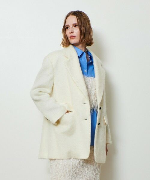 allureville / アルアバイル ダッフルコート | シャギーハーフコート | 詳細3