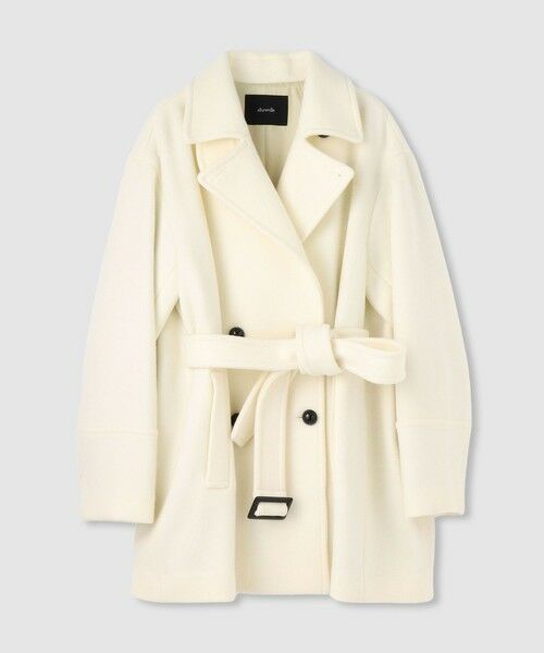 allureville / アルアバイル ピーコート | パイルメルトンデザインＰコート | 詳細4