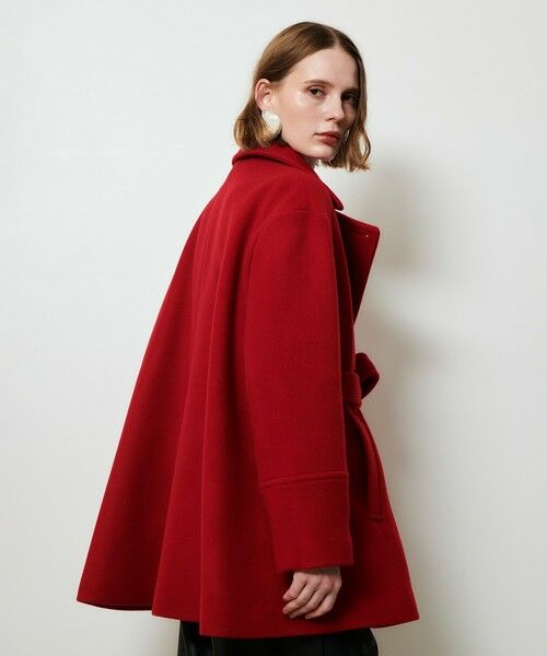 allureville / アルアバイル ピーコート | パイルメルトンデザインＰコート | 詳細13