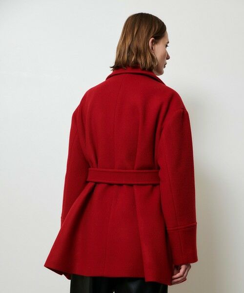 allureville / アルアバイル ピーコート | パイルメルトンデザインＰコート | 詳細16