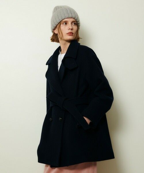 allureville / アルアバイル ピーコート | パイルメルトンデザインＰコート | 詳細30