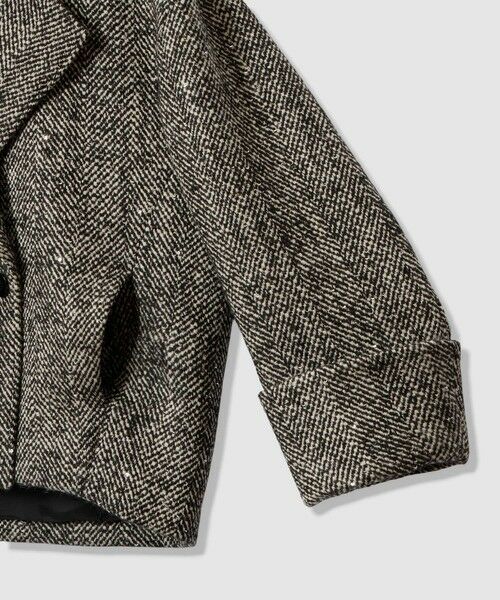 allureville / アルアバイル ダッフルコート | BONOTTOスパンコールショートコート | 詳細8