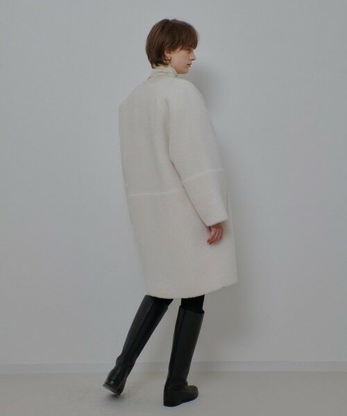 allureville / アルアバイル その他アウター | ツーブロッキングボアコート | 詳細4
