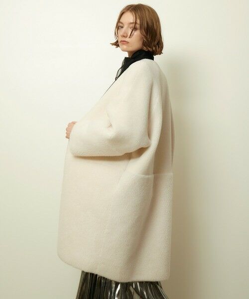 allureville / アルアバイル その他アウター | ツーブロッキングボアコート | 詳細6