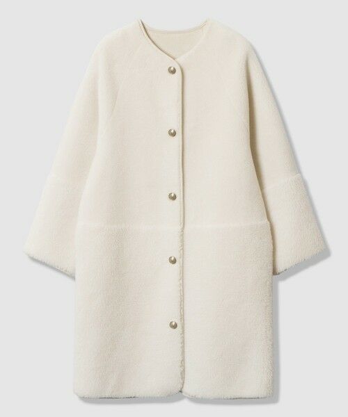 allureville / アルアバイル その他アウター | ツーブロッキングボアコート | 詳細7