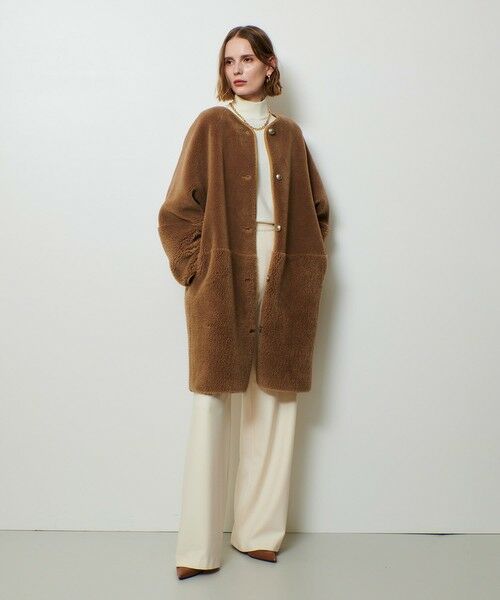 allureville / アルアバイル その他アウター | ツーブロッキングボアコート | 詳細14