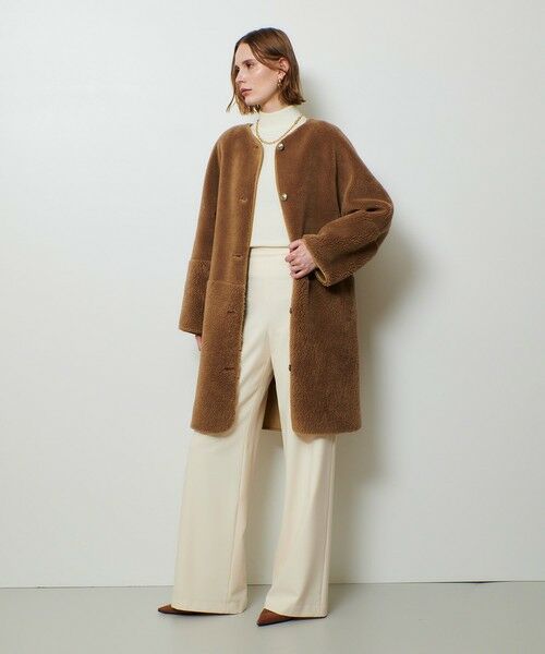 allureville / アルアバイル その他アウター | ツーブロッキングボアコート | 詳細15