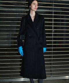 allureville / アルアバイル その他アウター | カシミヤ混ロングチェスターコート