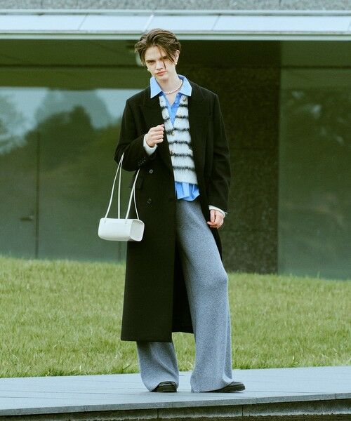 allureville / アルアバイル その他アウター | カシミヤ混ロングチェスターコート | 詳細1