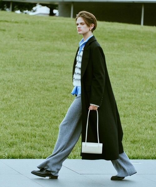 allureville / アルアバイル その他アウター | カシミヤ混ロングチェスターコート | 詳細3