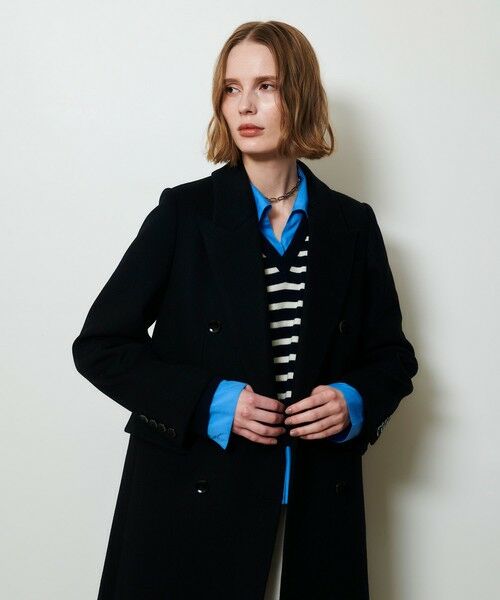 allureville / アルアバイル その他アウター | カシミヤ混ロングチェスターコート | 詳細8