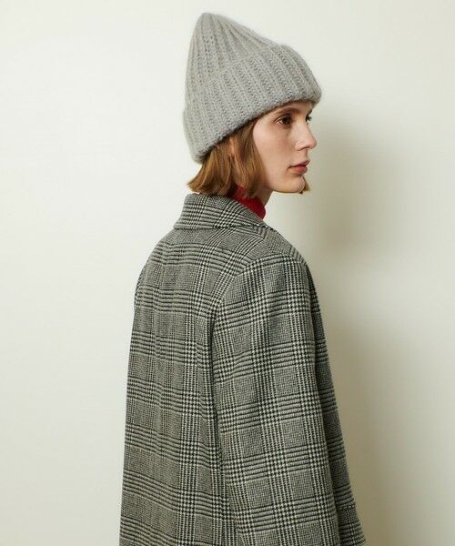 allureville / アルアバイル その他アウター | グレンチェックロングチェスターコート | 詳細4