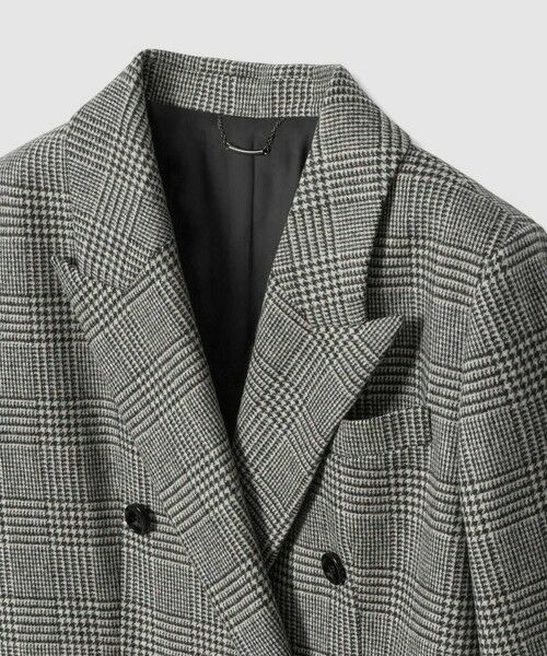 allureville / アルアバイル その他アウター | グレンチェックロングチェスターコート | 詳細8