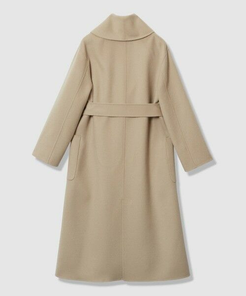 allureville / アルアバイル トレンチコート | カシミヤ混リバーショールコート | 詳細4
