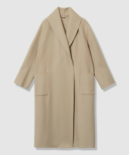 allureville / アルアバイル トレンチコート | カシミヤ混リバーショールコート | 詳細5