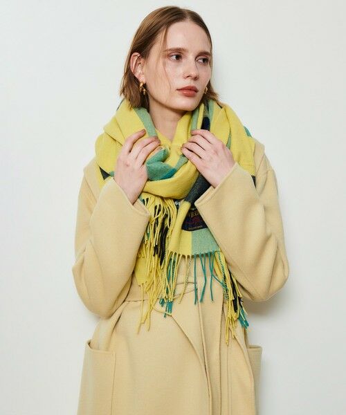 allureville / アルアバイル トレンチコート | カシミヤ混リバーショールコート | 詳細10