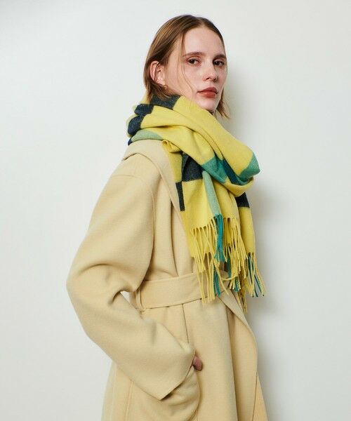 allureville / アルアバイル トレンチコート | カシミヤ混リバーショールコート | 詳細11