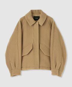allureville / アルアバイル ブルゾン | ウールモッサステンカラーブルゾン