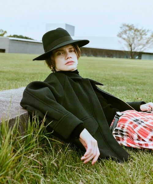 allureville / アルアバイル ブルゾン | ウールモッサステンカラーブルゾン | 詳細3