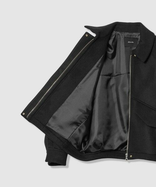 allureville / アルアバイル ブルゾン | ウールモッサステンカラーブルゾン | 詳細14