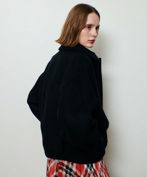 allureville / アルアバイル ブルゾン | ウールモッサステンカラーブルゾン | 詳細6
