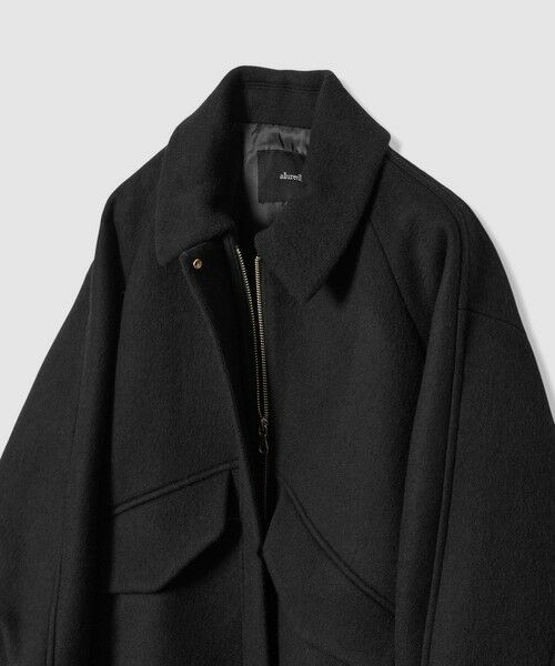 allureville / アルアバイル ブルゾン | ウールモッサステンカラーブルゾン | 詳細10