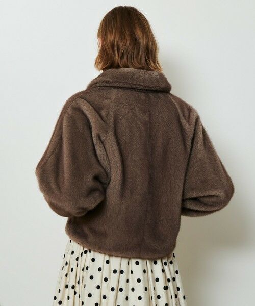 allureville / アルアバイル ブルゾン | フェイクミンクファーブルゾン | 詳細3
