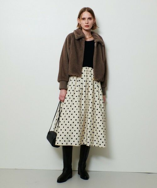 allureville / アルアバイル ブルゾン | フェイクミンクファーブルゾン | 詳細4