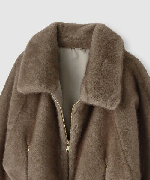 allureville / アルアバイル ブルゾン | フェイクミンクファーブルゾン | 詳細7