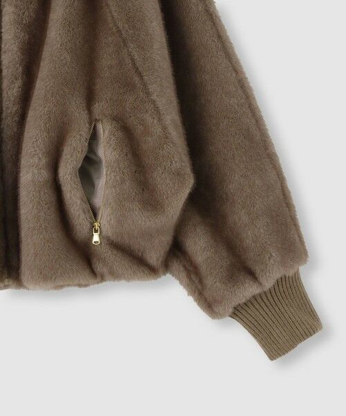 allureville / アルアバイル ブルゾン | フェイクミンクファーブルゾン | 詳細8