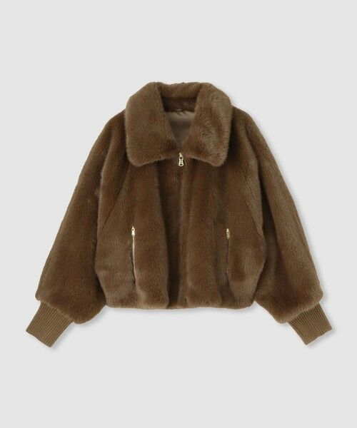 allureville / アルアバイル ブルゾン | フェイクミンクファーブルゾン | 詳細15