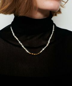 allureville / アルアバイル ネックレス・ペンダント・チョーカー | 淡水パールポイントメタルパーツネックレス