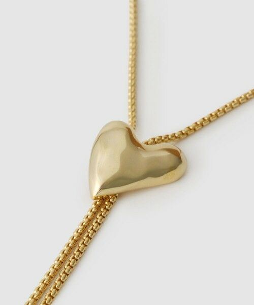 allureville / アルアバイル ネックレス・ペンダント・チョーカー | ハートモチーフループタイネックレス | 詳細1