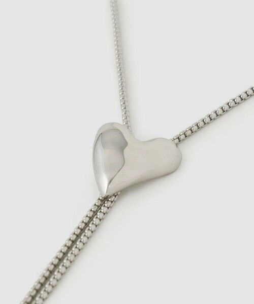 allureville / アルアバイル ネックレス・ペンダント・チョーカー | ハートモチーフループタイネックレス | 詳細5