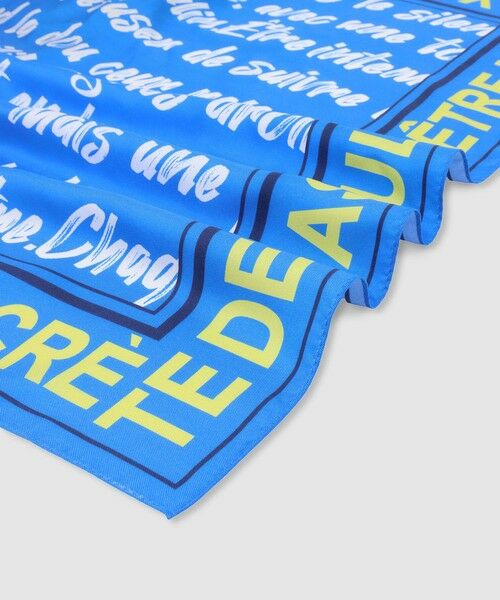 allureville / アルアバイル バンダナ・スカーフ | フォントロゴスカーフ | 詳細3