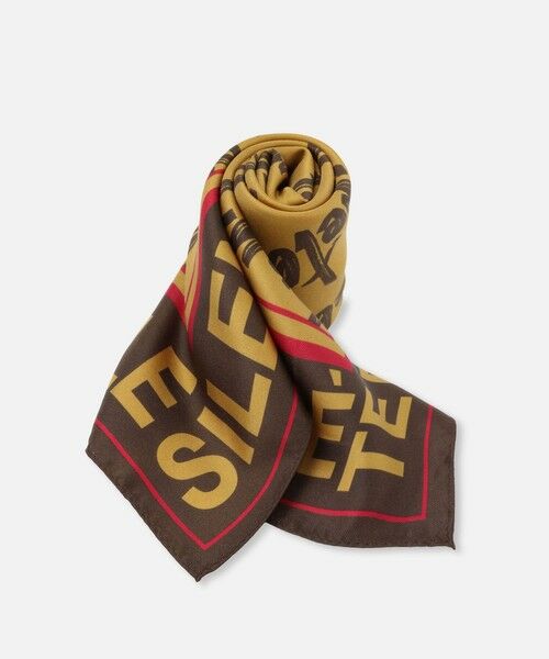 allureville / アルアバイル バンダナ・スカーフ | フォントロゴスカーフ | 詳細4