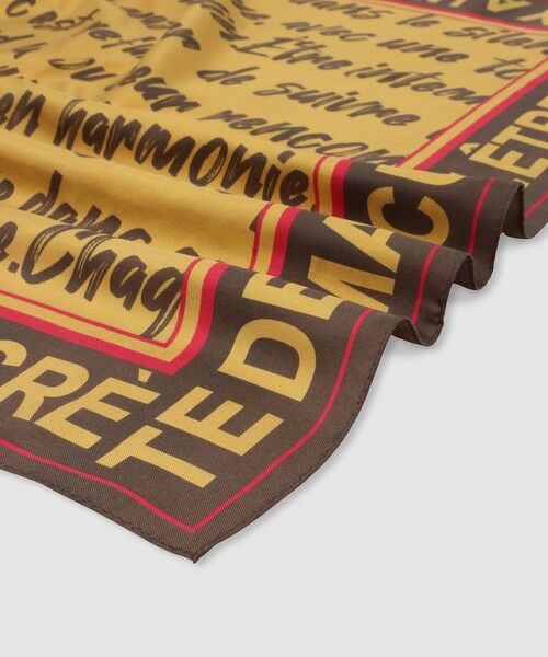 allureville / アルアバイル バンダナ・スカーフ | フォントロゴスカーフ | 詳細6