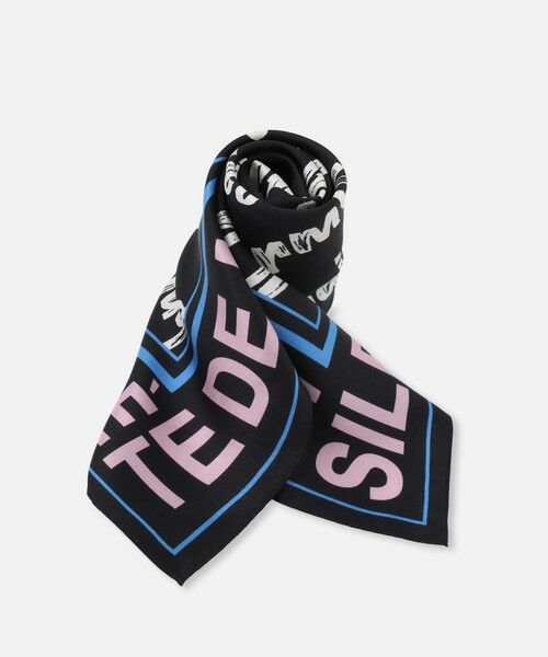 allureville / アルアバイル バンダナ・スカーフ | フォントロゴスカーフ | 詳細7