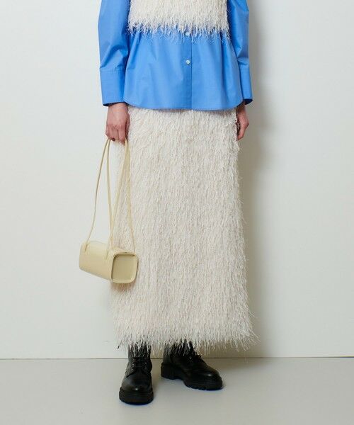 allureville / アルアバイル ミニ・ひざ丈スカート | フェザーナロースカート | 詳細1