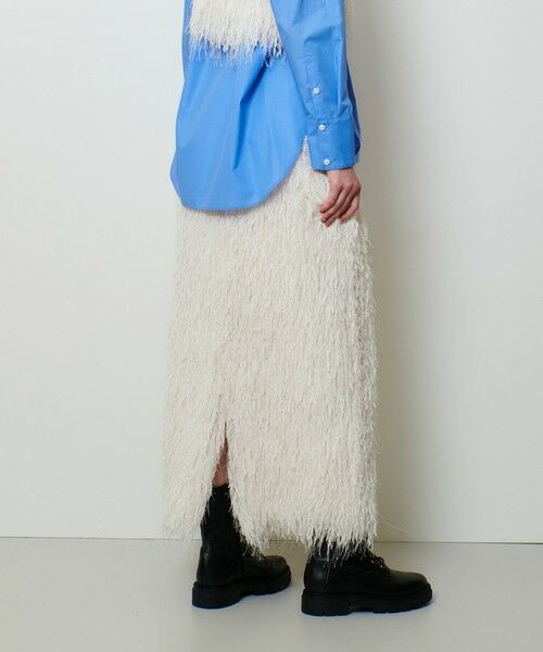 allureville / アルアバイル ミニ・ひざ丈スカート | フェザーナロースカート | 詳細2