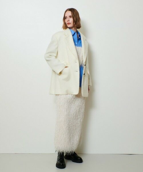 allureville / アルアバイル ミニ・ひざ丈スカート | フェザーナロースカート | 詳細4